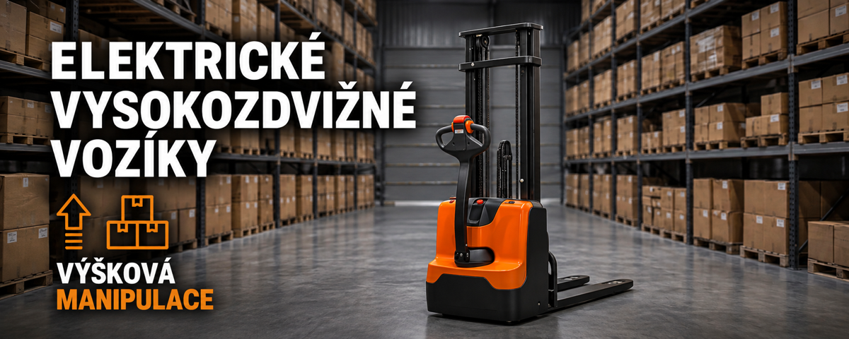 Elektrické vysokozdvižné vozíky