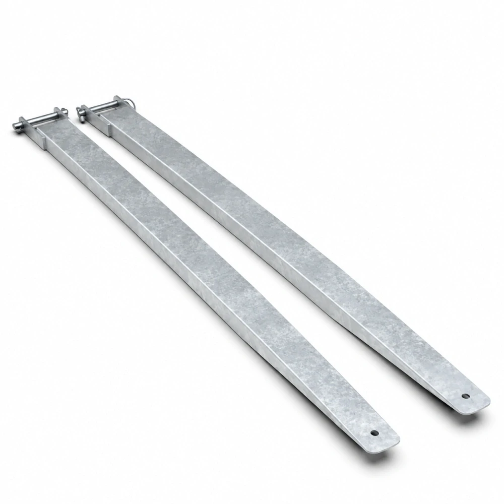 Prodloužení vidlic GALVANIZOVANÉ 100x40x2000 mm