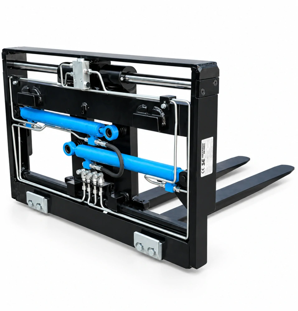 Hydraulický pozicionér vidlic ISO 2A – 2500 kg, šířka 1150 mm