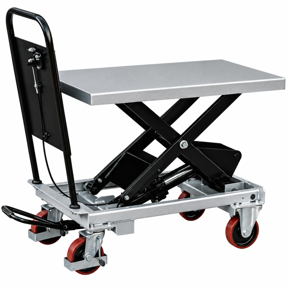 Mobilní hydraulický zvedací stůl 1 000 kg