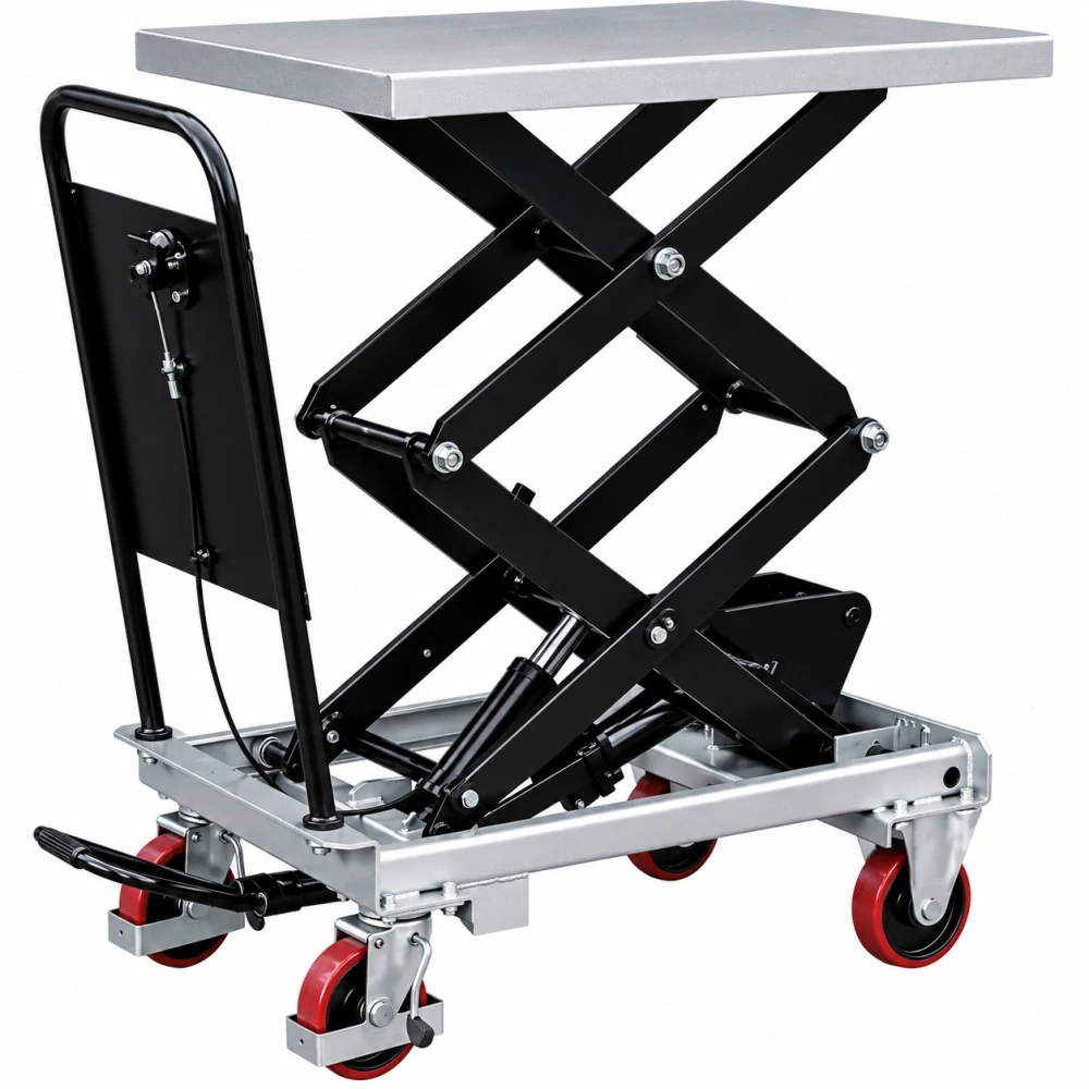 Vysoký mobilní hydraulický zvedací stůl 800 kg