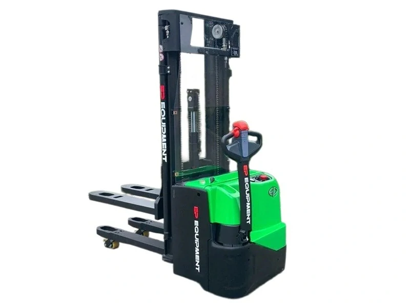 Elektrický vysokozdvižný vozík EP WSi161 – 1600 kg, zdvih 5500 mm, přízdvih
