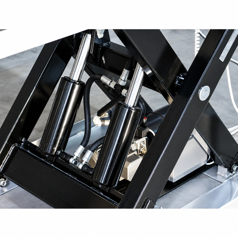 Statická elektricko-hydraulická zvedací plošina 2 000 kg – 1 600 × 1 000 mm