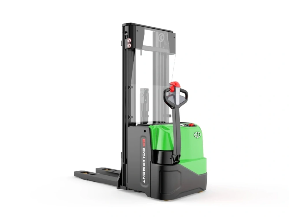 Elektrický vysokozdvižný vozík EP WSi161 – 1600 kg, zdvih 5500 mm, přízdvih