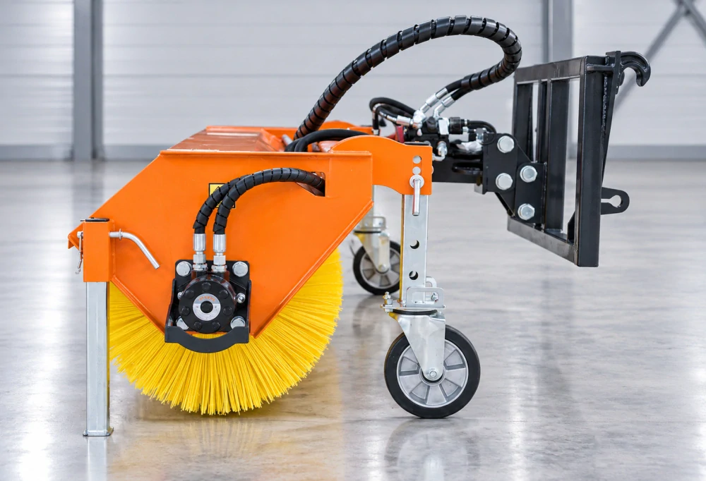 Rotační zametač ZE 120 – pracovní šířka 1200 mm