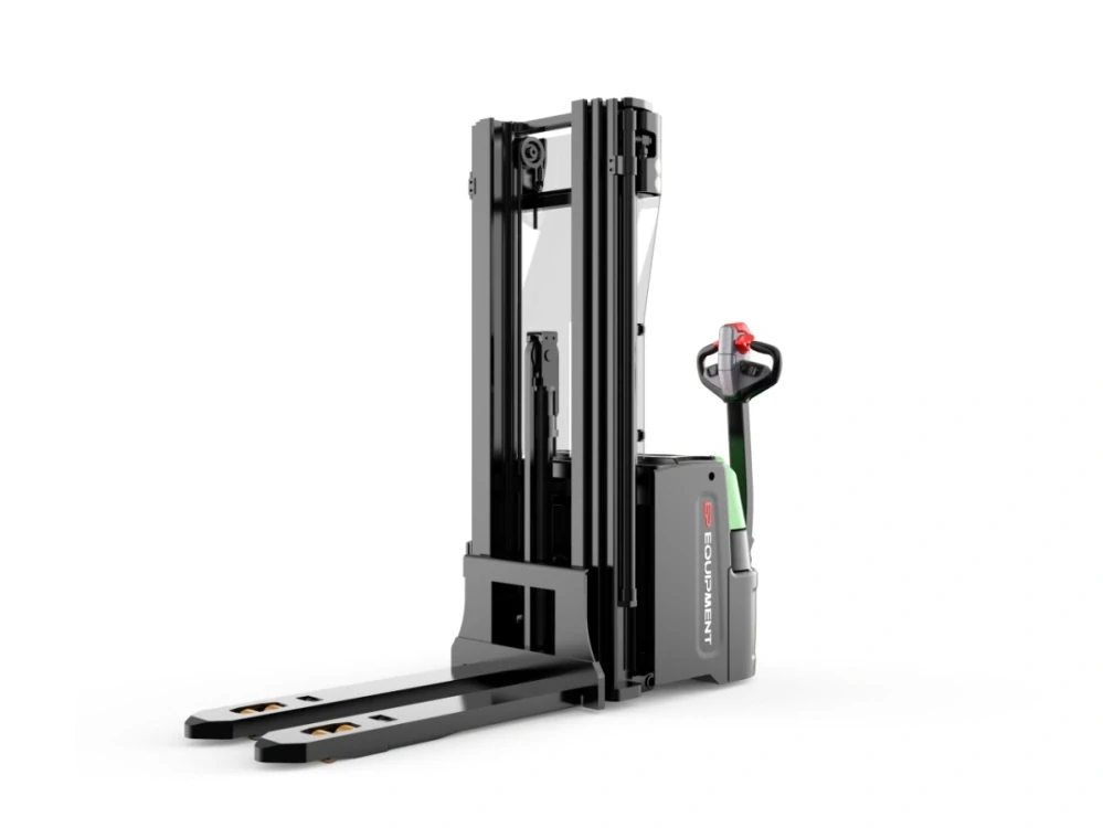 Elektrický vysokozdvižný vozík EP WSi161 – 1600 kg, zdvih 5500 mm, přízdvih